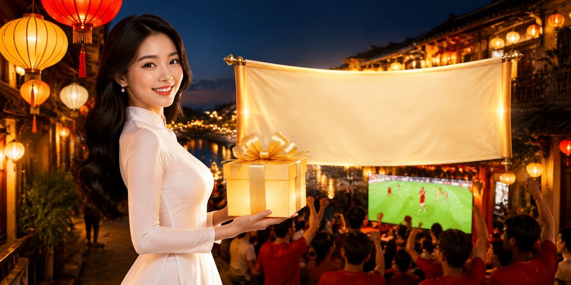 Người mẫu áo dài tại Hội An sử dụng ứng dụng casino trên điện thoại