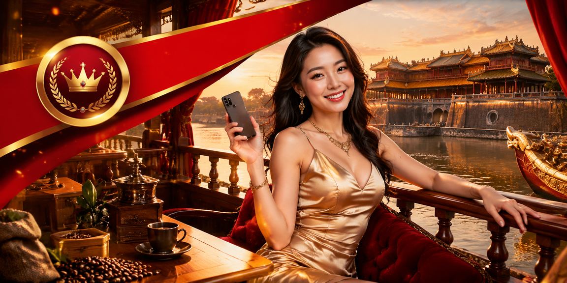 Không gian cà phê ở Huế gợi ý người dùng đọc thông tin VIP trên mobile
